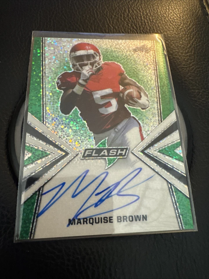2019 Leaf Flash - Marquise (Hollywood) Brown #BA-MB1 Green /20 (AU, RC) - Image 1 of 4