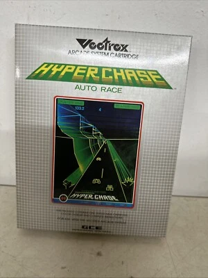NEW VECTREX GAME HYPER CHASE GCE 1982 CIB - Image 1 of 2