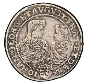 Germany 1608 - Saxony - Christian II & Johann Georg - Taler - PCGS XF Details - Picture 1 of 5