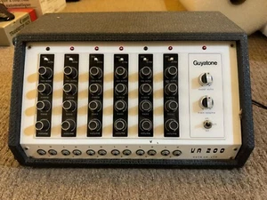 Guyatone VA 200 Vocal Amplifier 1970s Black + White Rare Tokyo Sound Co - Picture 1 of 12