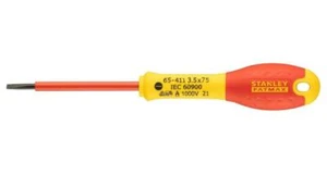 3.5mm x 75mm VDE Insulated Slotted Screwdriver - 0-65-411 - Picture 1 of 10