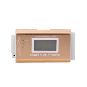 Power Supply Tester PC Computer LCD 20/24 Pin 4 PSU ATX BTX ITX SATA HDD Digital - Picture 1 of 12