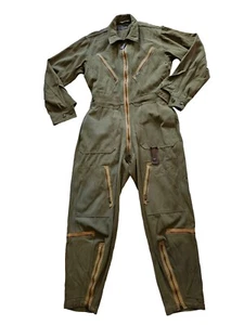 Rare WWII US Army Air Force L-1 Pilots Flight Suit Small - Picture 1 of 16
