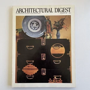 Architectural Digest September 1986 Wallis Annenberg VOL 43 No. 9 - Picture 1 of 3
