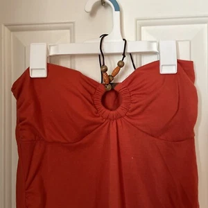 Lange Maxi Schulterfrei Ausschnitt Gezeiten Sommerkleider für Damen Größe Small - Bild 1 von 3