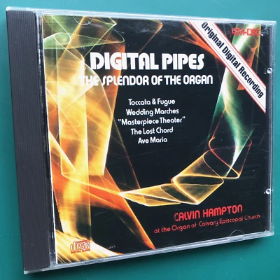 Calvin Hampton DIGITAL PIPES (Splendor Of The Organ) Baroque Classical CD JAPAN - Image 1 of 4