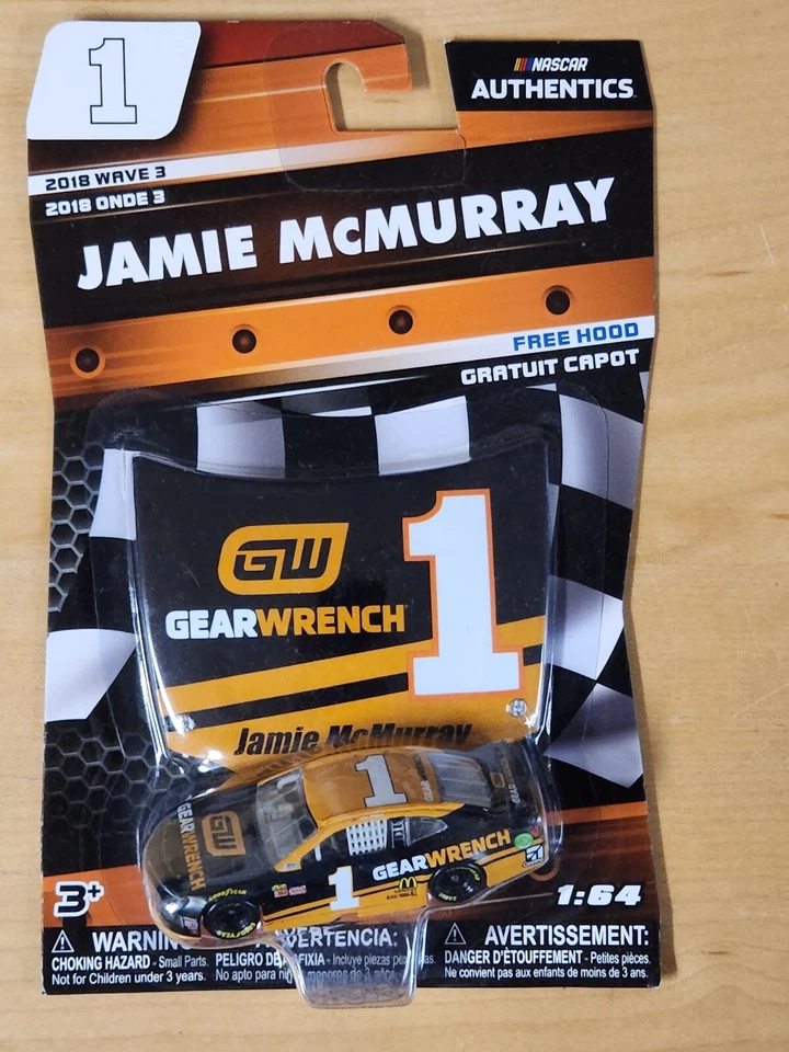 Llave de cambios Wave 3 Jamie McMurray 2018 1/64 NASCAR Authentics diecast Foto 1 de 1