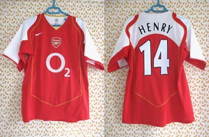 Maillot Arsenal 2004 Nike Fly Emirate shirt Henry vintage jersey football - M - Picture 1 of 13