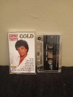 Conway Twitty Gold Cassette Tape 1992 Highland Music RARE  - Image 1 of 2
