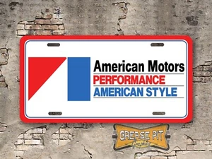 AMC American Motors Performance American Style Novelty License Plate - Picture 1 of 1