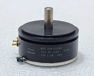 Vishay Spectrol 208-21502 Single-Turn Precision Potentiometer | 5 kΩ ±10% - Picture 1 of 4
