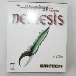 Wizardry Adventure Nemesis PC Big Box Game 1996 Sirtech ** Empty Box Only - Picture 1 of 6