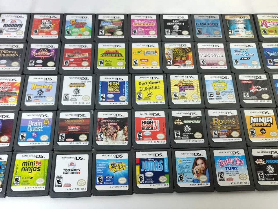 Nintendo DS U Pick Games Choose Cart Only Fun Rare Family Action Puzzle - Image 1 of 1