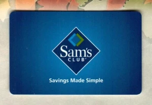 SAM'S CLUB Savings Made Simple ( 2010 ) Gift Card ( $0 ) - Picture 1 of 2