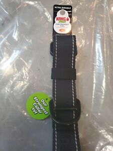 Authentic* Black Kong Max M Strongest Dog Collar Neck size 14-18"