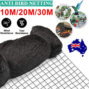 Anti Bird Netting 10m/20m/30m Mesh Net Commercial Fruit Tree Pond Protect Cover