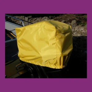 Cubierta de motor fueraborda impermeable ventilada para barco a motor 10-45 HP talla 3 amarilla - Imagen 1 de 2