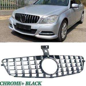 For Benz 2008-2013 W204 C204 C Class C300 C43 C350 GTR Front BUmper Grille Grill - Picture 1 of 13