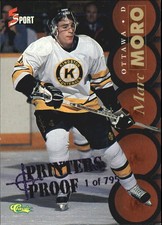 1995 Classic Five Sport Printer's Proofs #140 Marc Moro /795