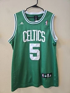 Camiseta deportiva de baloncesto cosida Adidas Kevin Garnett Boston Celtics NBA talla 52 nueva con etiquetas - Imagen 1 de 4