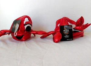 Set of 2 Hyde and EEK! Boutique Cat Sm Dog Crab Hats Halloween Costumes Plush - Picture 1 of 7