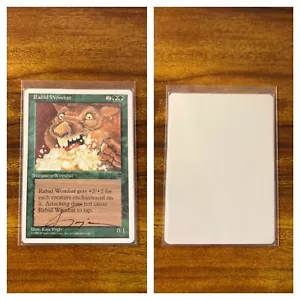 MTG✨Artist Signed RABID WOMBAT Artist Proof✨Chronicles MINT UNCOMMON Foglio Art - Picture 1 of 9