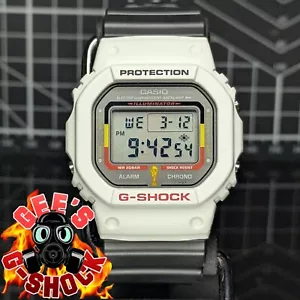 Casio G-Shock DW-5600 ⚽ WORLD CUP Square White Black Limited DW-5600WC-1 2005 - Picture 1 of 12