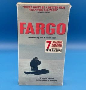 FARGO VHS Macy McDormand Buscemi PolyGram 1996 NEW SEALED Fast Free Shipping! - Picture 1 of 6