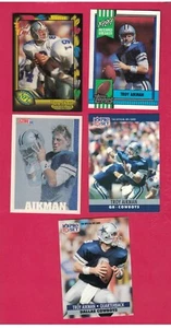 5 Troy Aikman Cards 3 - Picture 1 of 2