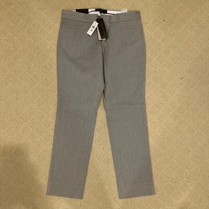 Neu mit Etikett Banana Republic schmale Damen-Knöchelhose Petite Sloan grau beheizt Größe 2 - Bild 1 von 3