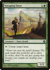 VOYAGING SATYR X 4 N/M - THEROS MAGIC THE GATHERING - Bild 1 von 1