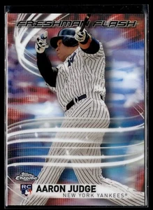 2017 Topps Chrome - Aaron Judge #FF-11 Freshman Flash Rookie - Picture 1 of 2