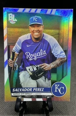 2023 Topps Big League Rainbow Foil #250 Salvador Perez - Kansas City Royals - Image 1 of 3