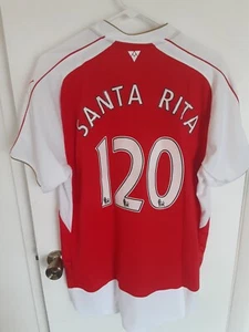 Camiseta deportiva de casa de Puma Arsena Santa Rita de la Premier League Inglaterra 2015-2016 talla XL NUEVA - Imagen 1 de 4