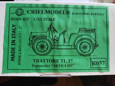 Criel Model Trattore TL 37 Artiglio R057 Resina Kit 1/35 No Historica  - Immagine 1 di 2
