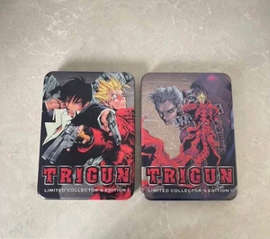 Trigun Limited Collector's Edition (I & II) Tin Embossed 3-Disc DVD Set (2003).  - Picture 1 of 8