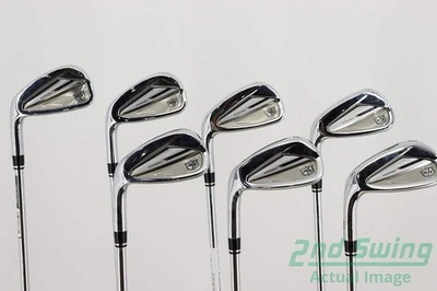 Mint Wilson Staff Dynapwr Forged Iron Set 5-PW GW Steel Stiff Left STD - Image 1 of 4