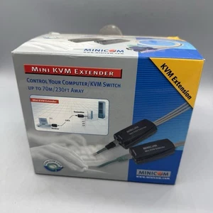 Minicom Advanced Systems USB Mini KVM Extender New In Box - Picture 1 of 5