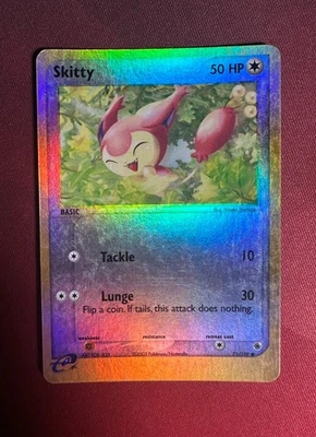 SKITTY 71/109 EX Ruby & Sapphire REVERSE HOLO RH Pokemon TCG card VLP-NM - Image 1 of 3