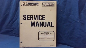Mercury Mariner 1993 manual de servicio Merc/Mariner 225 (3 litros) - usado - Imagen 1 de 5