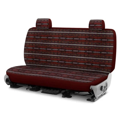 For GMC K15 Suburban 75-78 Southwest Sierra 1st Row Maroon Custom Seat Covers Foto 1 de 2