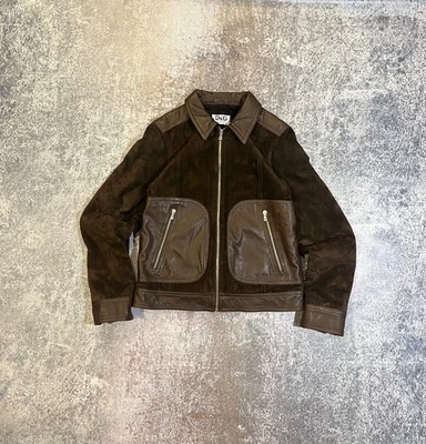 Chaqueta de cuero para hombre Dolce Gabbana D&G RARA Foto 1 de 4