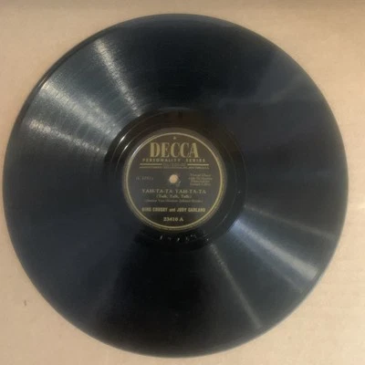 Bing Crosby/Judy Garland, 78 об/мин, V, Yah-Ta-Ta Yah-Ta-Ta, Decca 23410 - Изображение 1 из 2