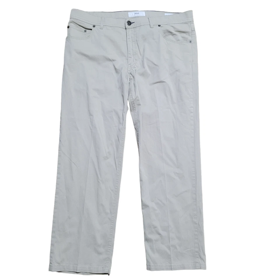 Pantalones de mezclilla BRAX 38x27 para hombre Cooper elegantes rectos elásticos mínimos de algodón diarios Foto 1 de 4
