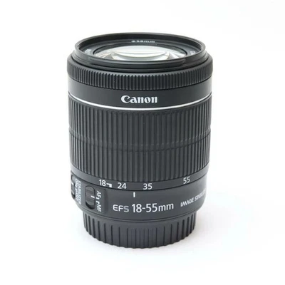 Excellent Canon EF-S18-55mm F3.5-5.6 IS STM [with lens hood!] [Lens] - Image 1 of 4