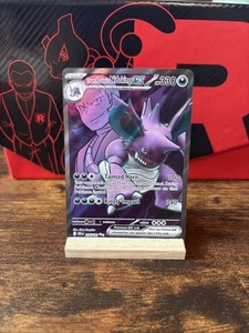 Pokemon Destined Rivals Team Rocket‘s Nidoking Ex 216/182 Englisch - Bild 1 von 1