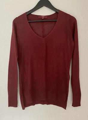 NEXT Dark Red/Wine Jumper size 6 (fit 8) - Image 1 of 4