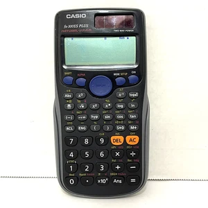 Casio fx-300ES PLUS Scientific Calculator W/ Cover - TESTED / WORKS - Picture 1 of 11