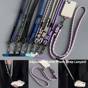 10 Colors Crossbody Phone Lanyards with Patch Neck Anti-loss Rope - Photo 1 sur 22