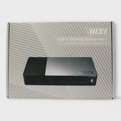 MSI USB-C Docking Station Gen 2 (Untested) - Image 1 of 4